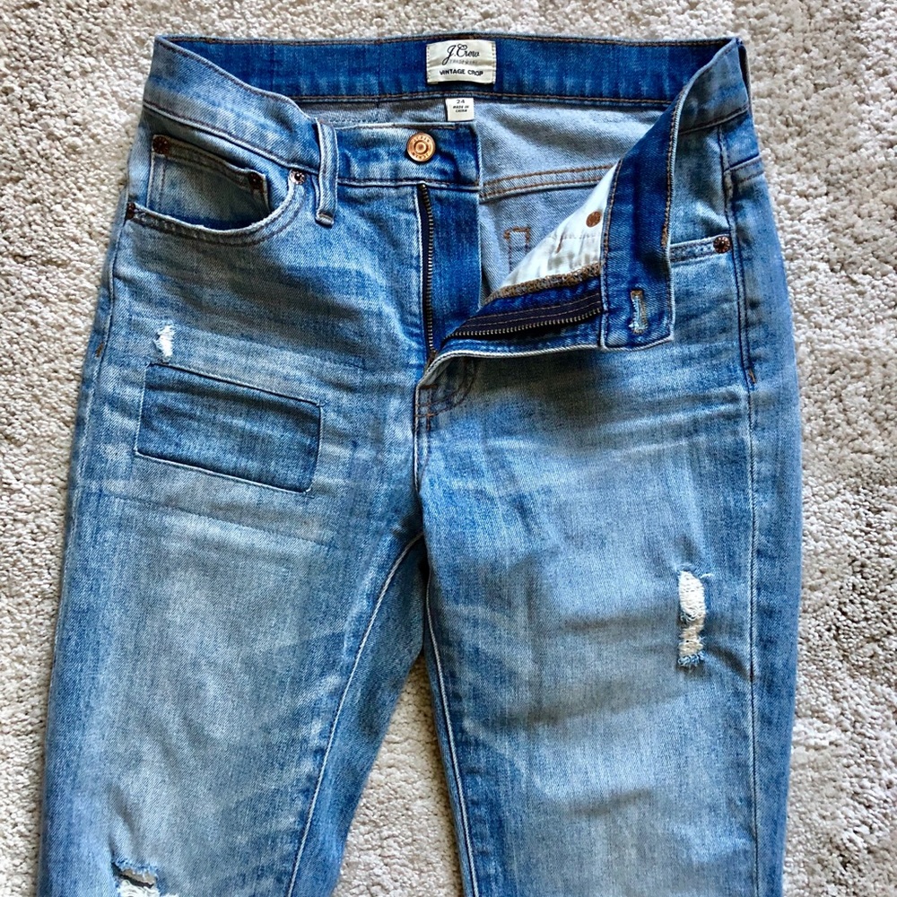 J. Crew vintage jeans